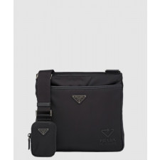 프라다 리나일론 및 사피아노 숄더백 2VH118