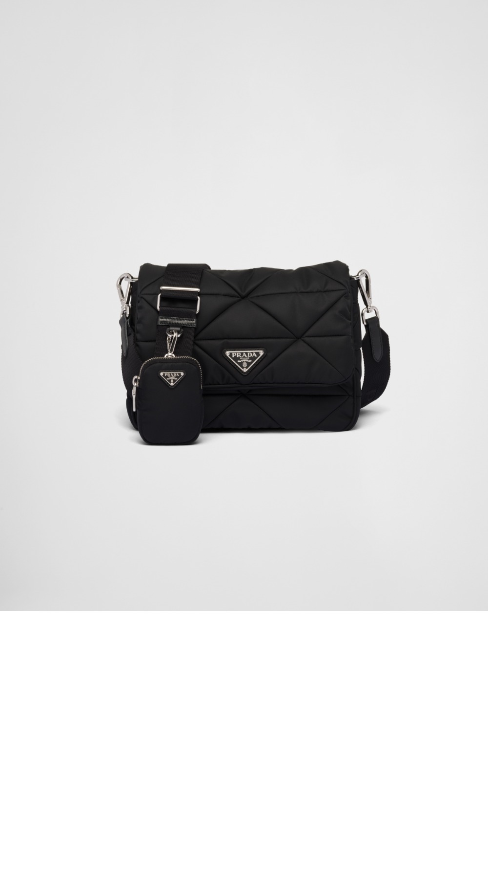 프라다 리나일론 패딩 숄더백 1BD290