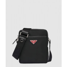 프라다 리나일론 및 사피아노 숄더백 2VH112
