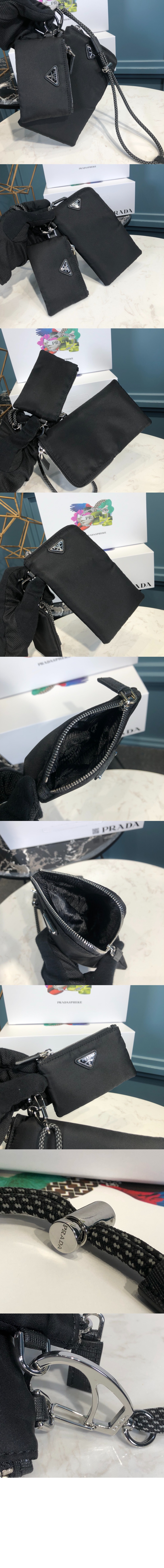 프라다 리나일론 파우치 2TT091