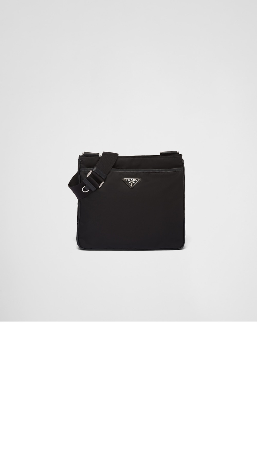 프라다 리나일론 및 사피아노 숄더백 2VH118