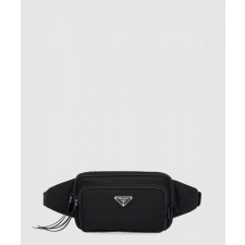 프라다 가죽 트리밍 벨트백 1BL010