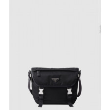 프라다 리나일론 및 사피아노 가죽 숄더백 2VD066