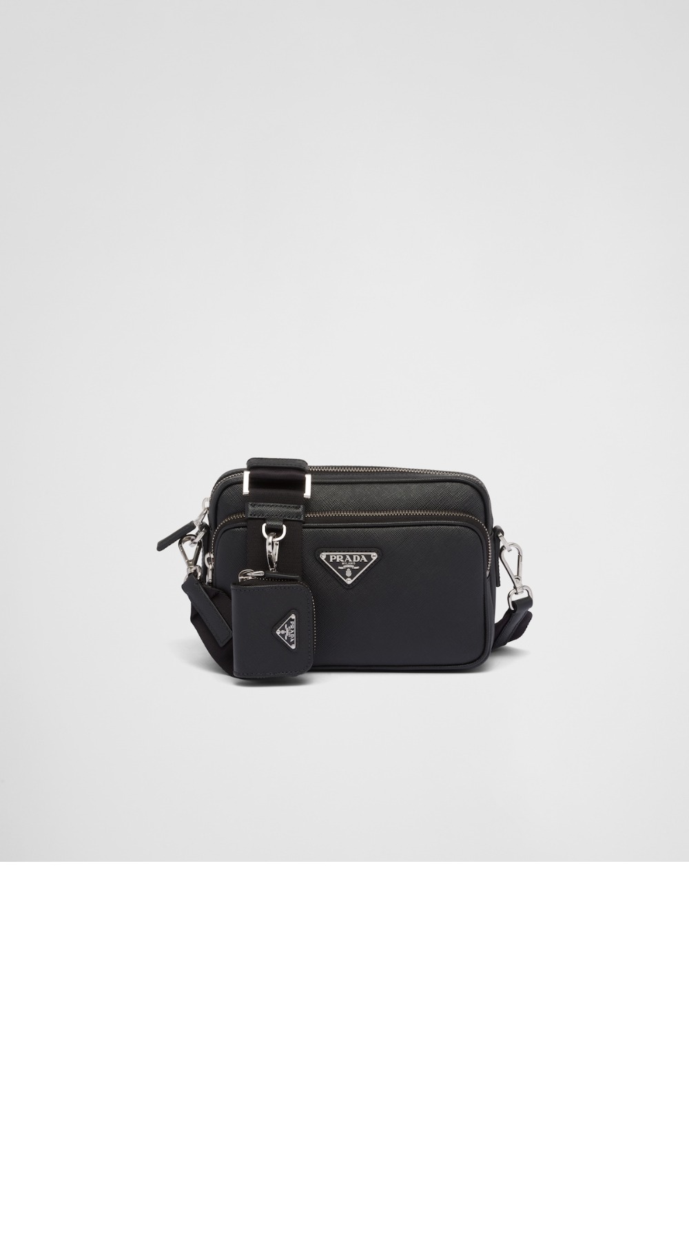 프라다 사피아노 가죽 숄더백 2VH170