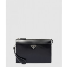 프라다 브러시드 클러치 2VF032