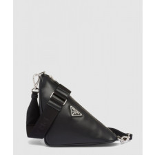 프라다 레더 트라이앵글백 2VH155