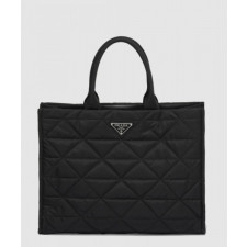 프라다 탑스티치 리나일론 쇼핑백 2VG096