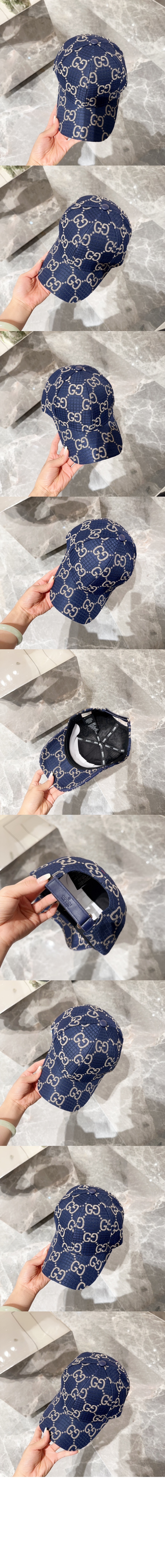 구찌 GG 데님 베이스볼 캡 652113