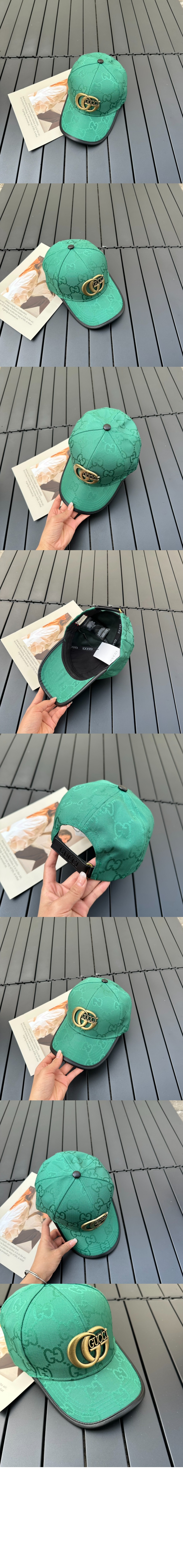 구찌 GG 데님 베이스볼 캡 658246