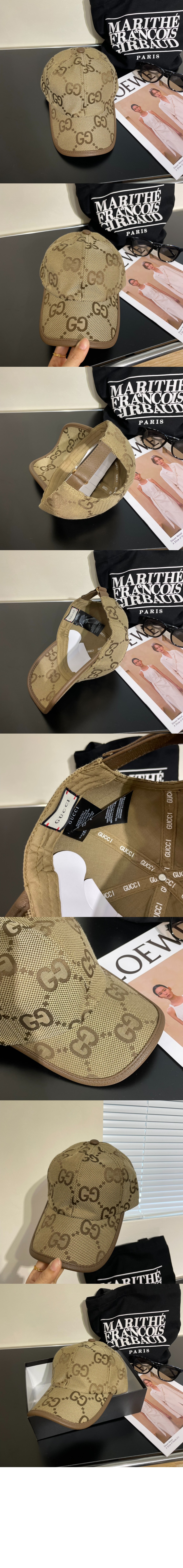 구찌 GG 슈프림 베이스볼 캡 753348