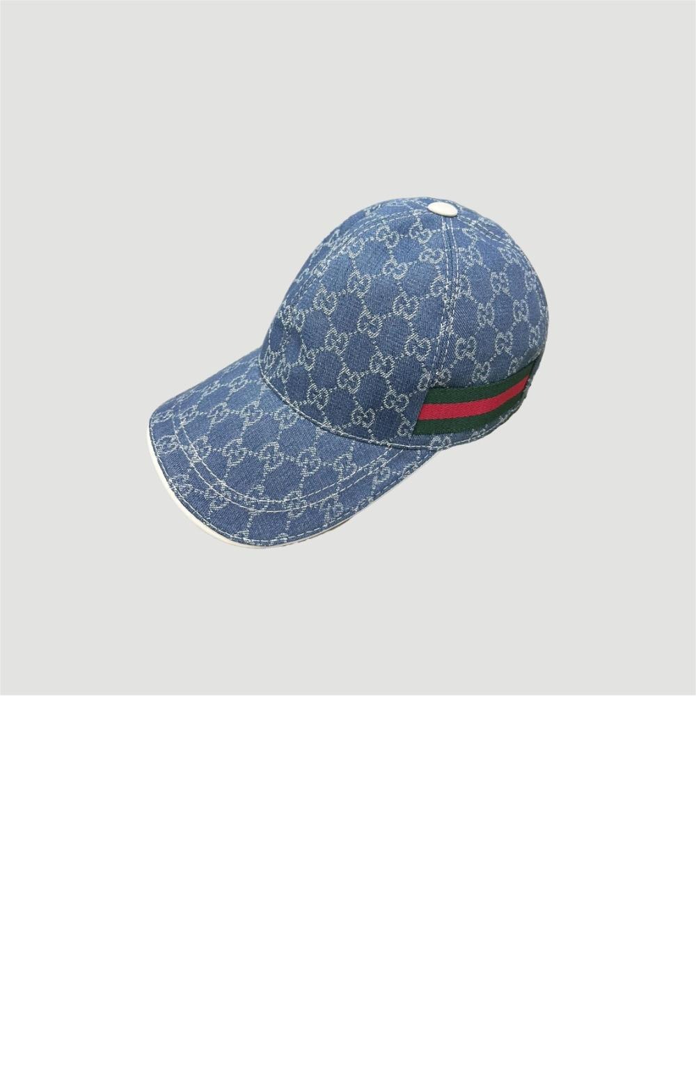 구찌 GG 데님 베이스볼 캡 200035