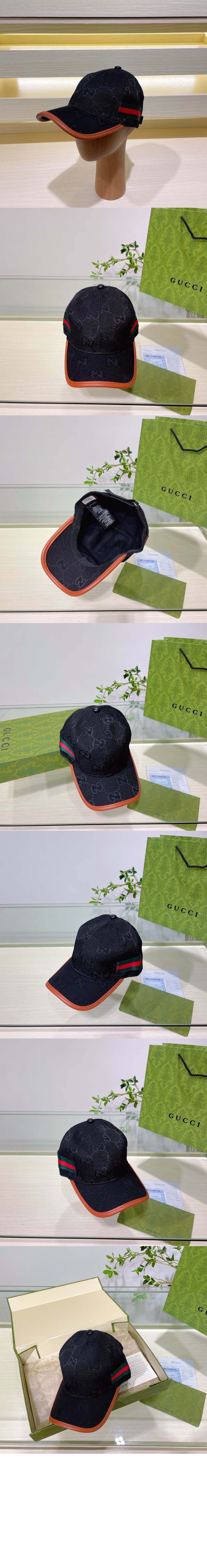 구찌 GG 쟈가드 베이스볼 캡 722381