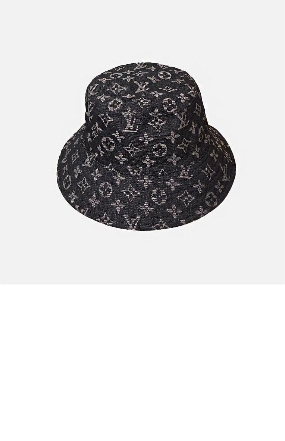루이비통 모노그램 자카드 데님 버킷햇 M78774