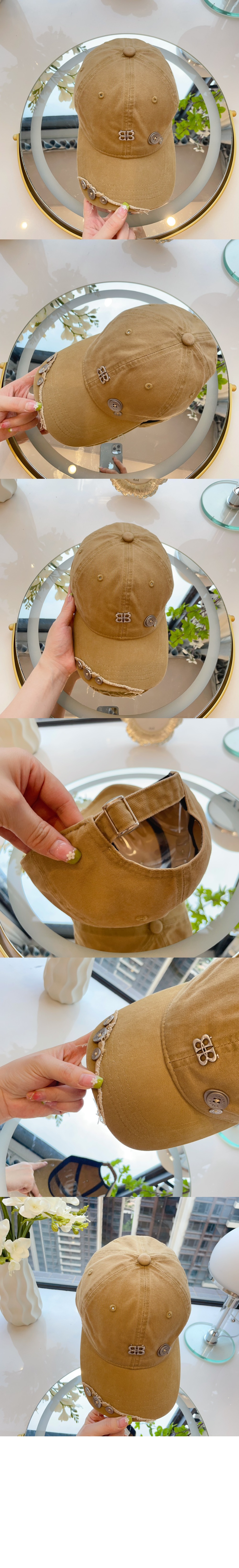 발렌시아가 베이스볼 캡 487597