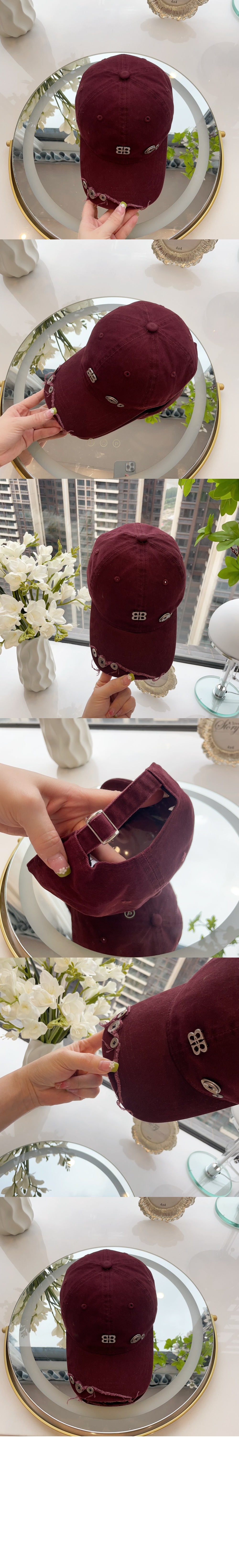 발렌시아가 베이스볼 캡 487597