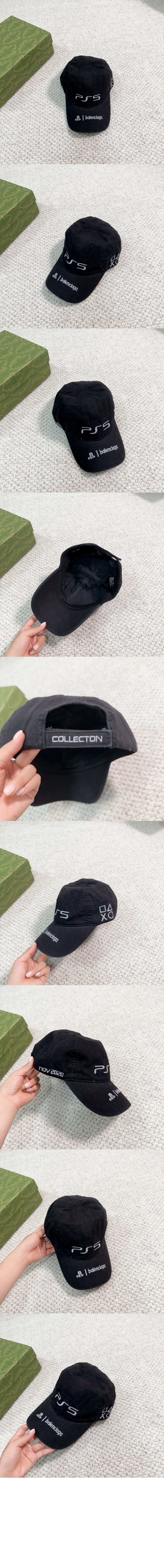 발렌시아가 로고 베이스볼 캡 661879