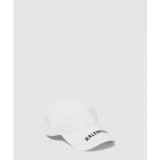 발렌시아가 자수 트윌 베이스볼 캡 840367