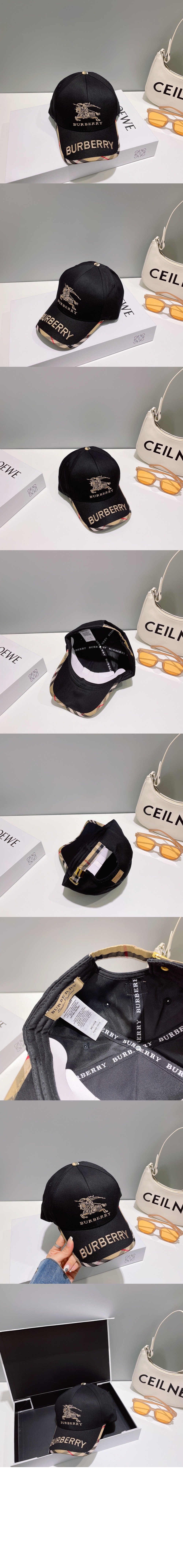 버버리 베이스볼 캡 8074381