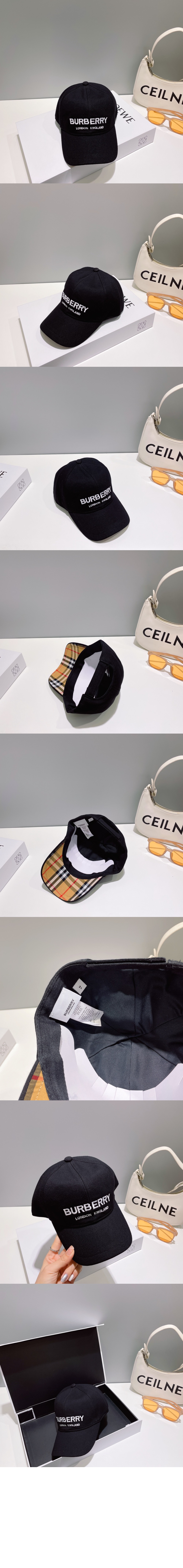 버버리 베이스볼 캡 8067114