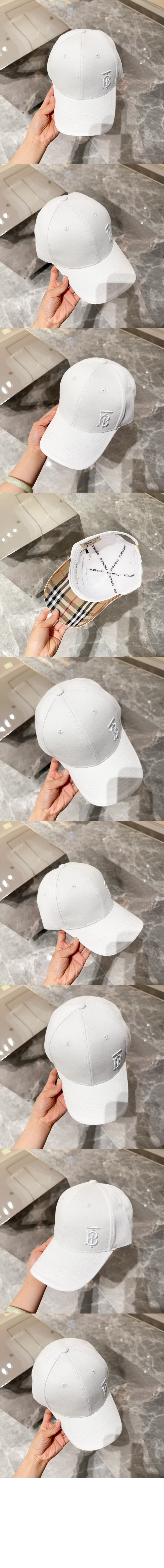 버버리 입체 자수 야구 모자 8063214