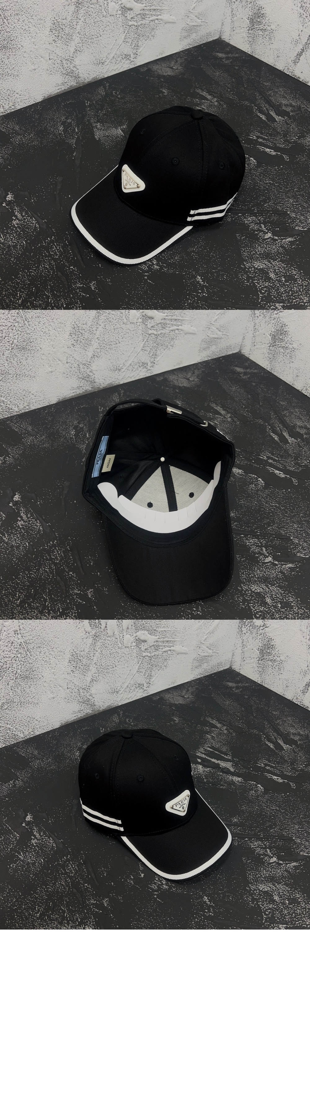 프라다 베이스볼 캡 1HC368