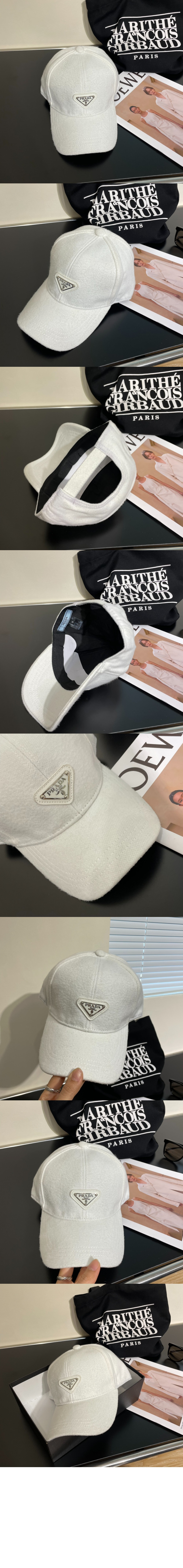 프라다 베이스볼 캡 2HC943