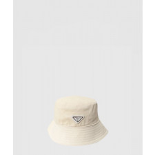 프라다 코듀로이 자수 벙거지 1HC257