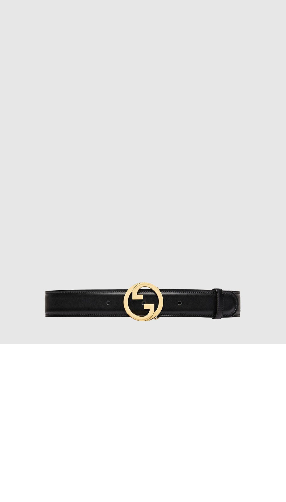 구찌 둥근 GG 벨트 703147