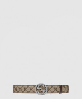 구찌 인터로킹 G 버클 벨트 774153