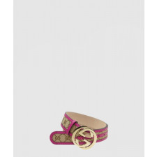 구찌 클래식 프린트 GG 벨트 114876