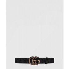 구찌 GG 와이드 벨트 710098