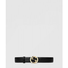 구찌 G버클 가죽 벨트 370543