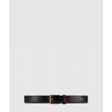 구찌 디테일의 레더 벨트 495125