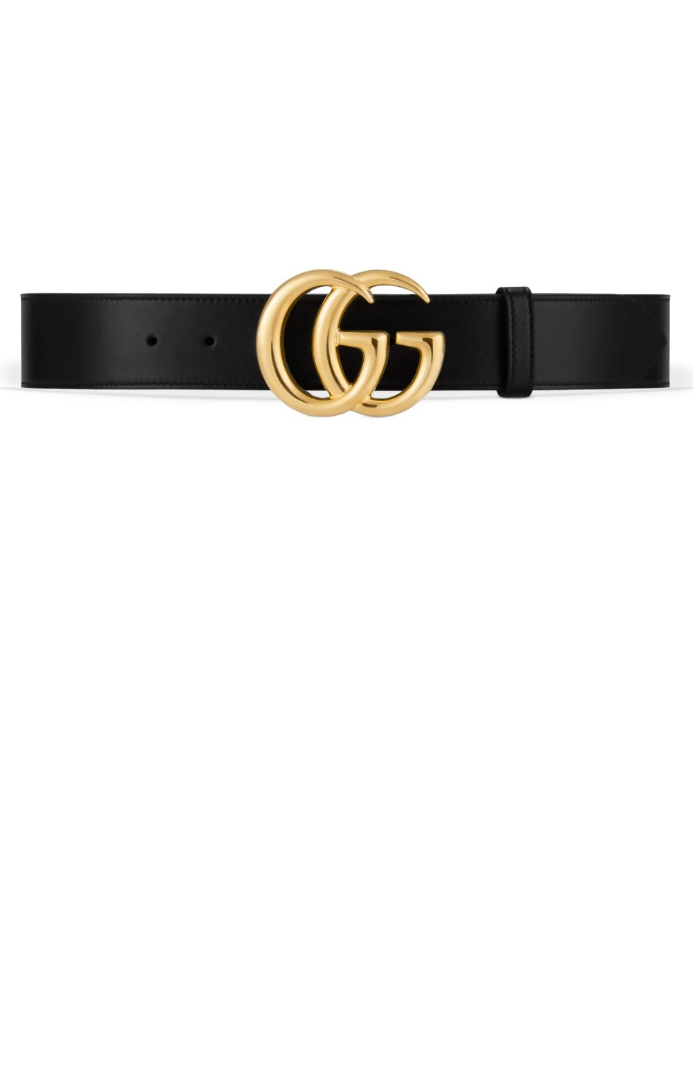 구찌 더블 G 버클 레더 벨트 606831