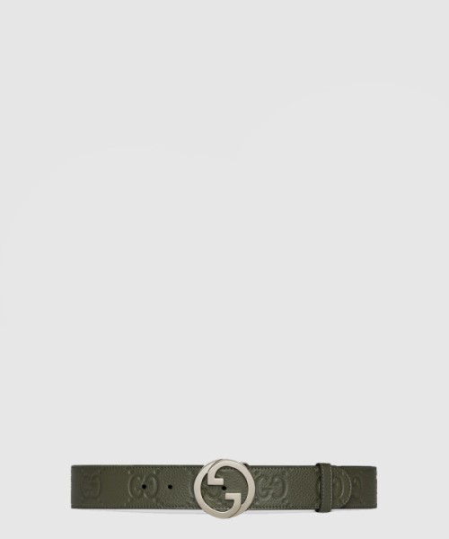 구찌 블론디 라인 와이드핏 벨트 703147