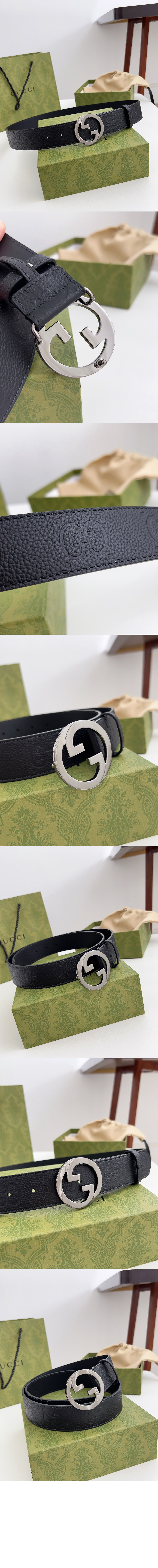 구찌 와이드 벨트 703147