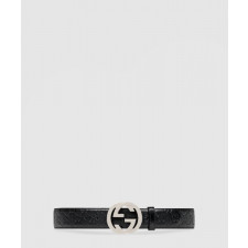 구찌 인터로킹 G 버클 구찌 시그니처 벨트 411924