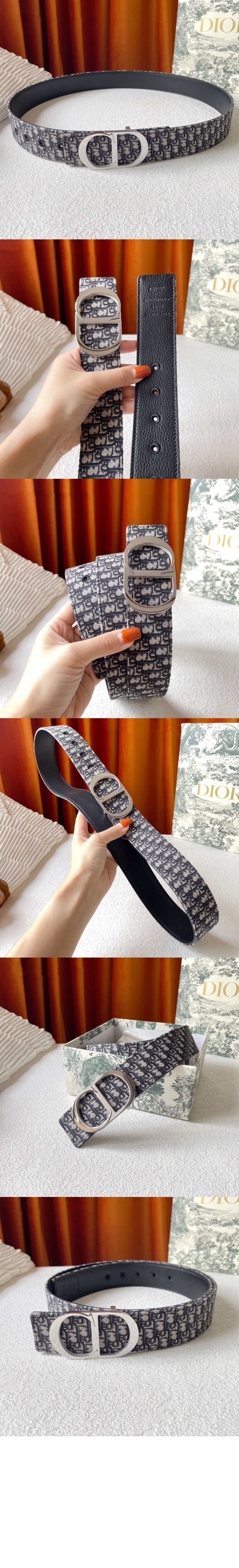 디올 30 몽테인 리버서블 벨트 B0177