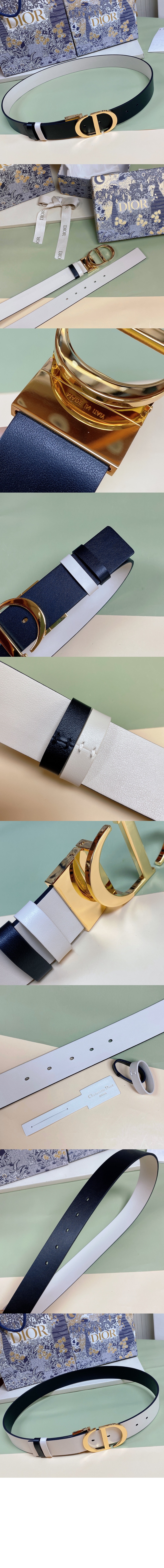 디올 30 몽테인 리버서블 벨트 B0179