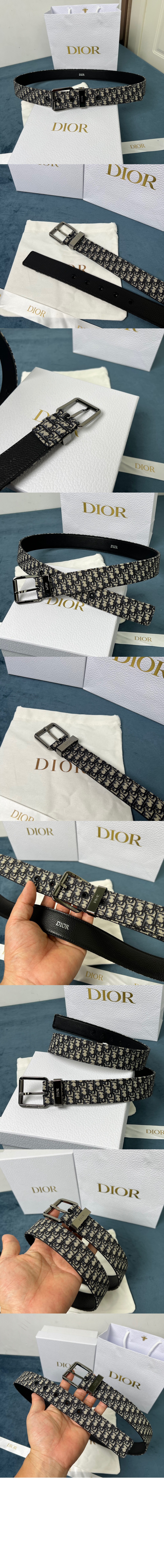 디올 마이크로 자카드 벨트 4333P