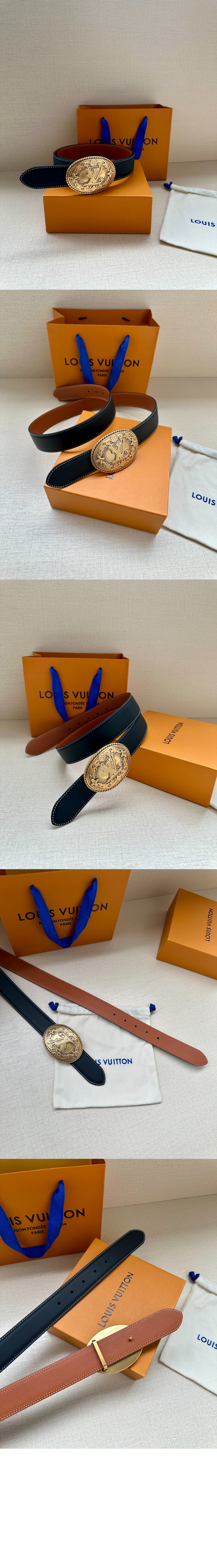 루이비통 쉴드 리버서블 벨트 M8770U