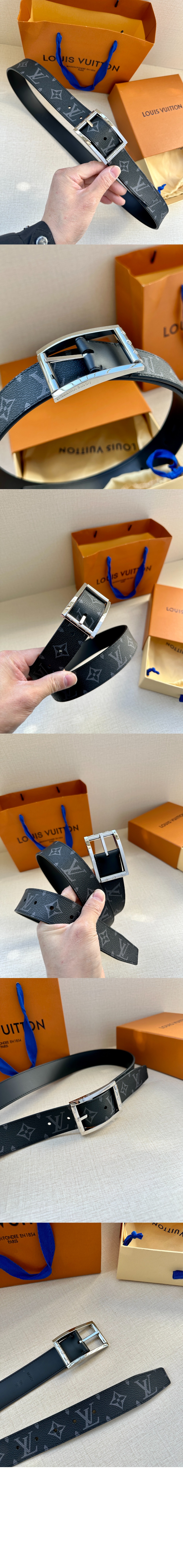 루이비통 업타운 양면 벨트 M0541U