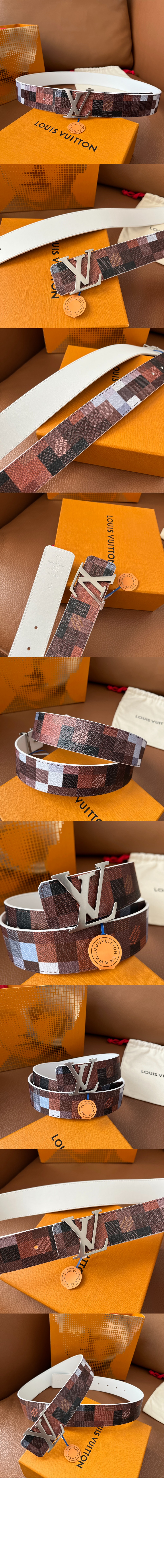 루이비통 이니셜 리버서블 벨트 M8733T