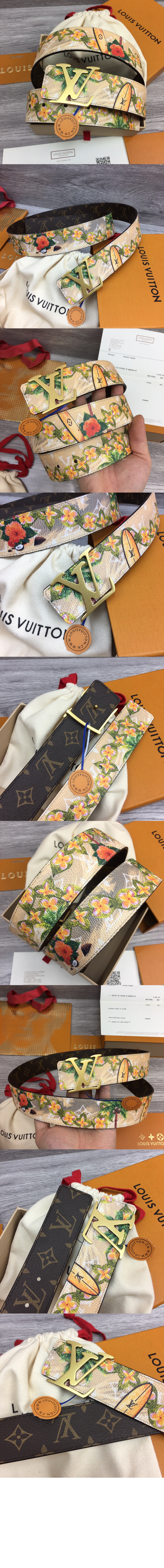 루이비통 양면 벨트 M8639T