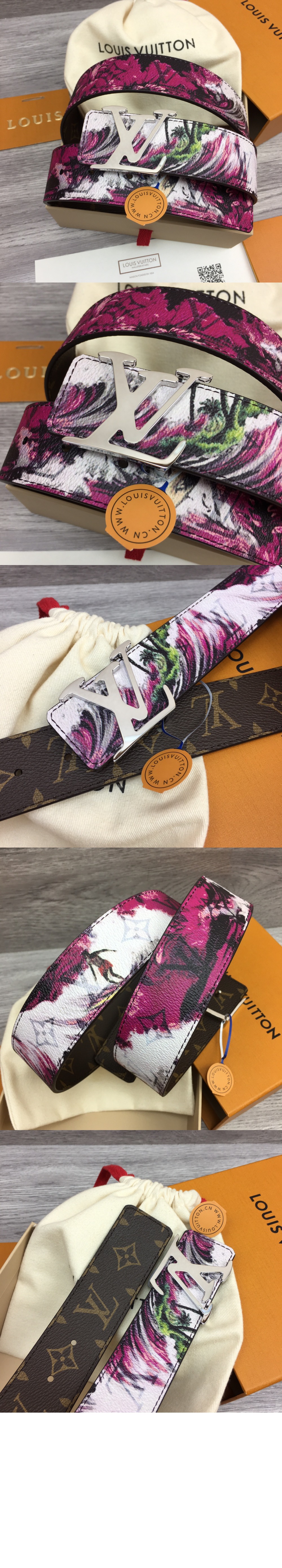 루이비통 양면 벨트 M8608T