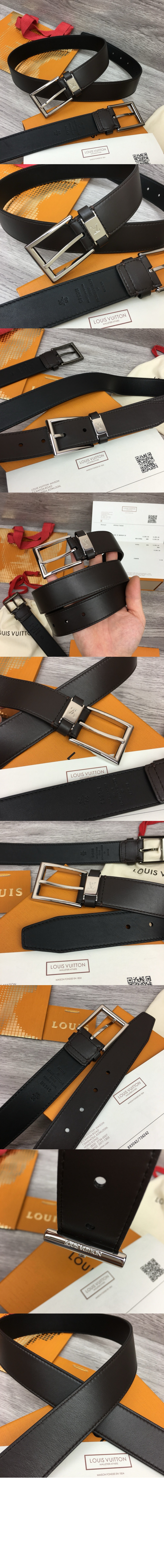 루이비통 LV 시티 핀 벨트 M0542V