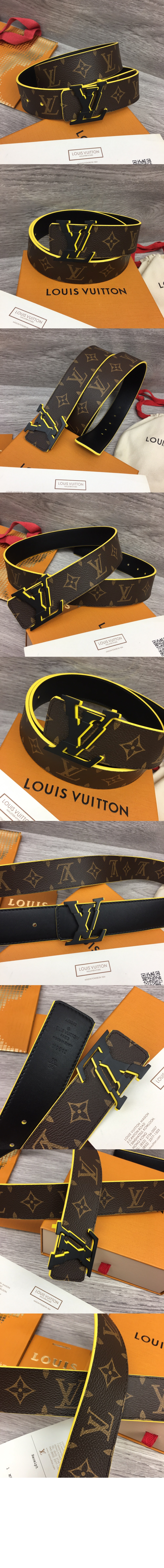 루이비통 LV 브로큰 리버서블 벨트 M0612U