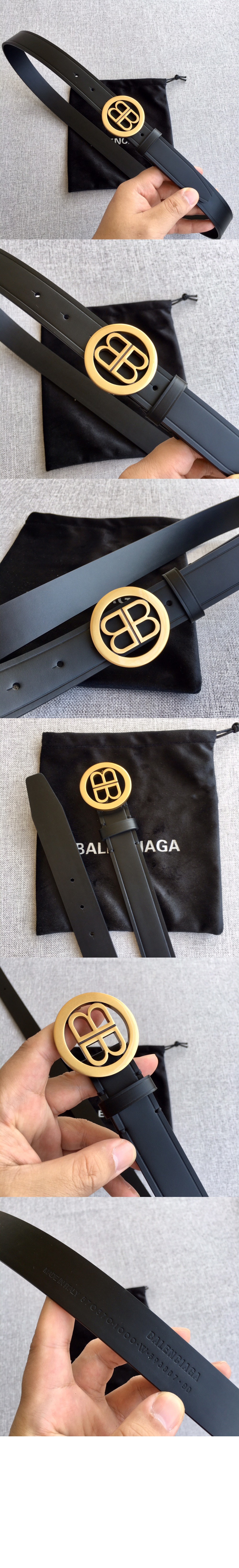 발렌시아가 BB 써클 캐쥬얼 벨트 620328