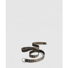 발렌시아가 D 링 벨트 카키 703137