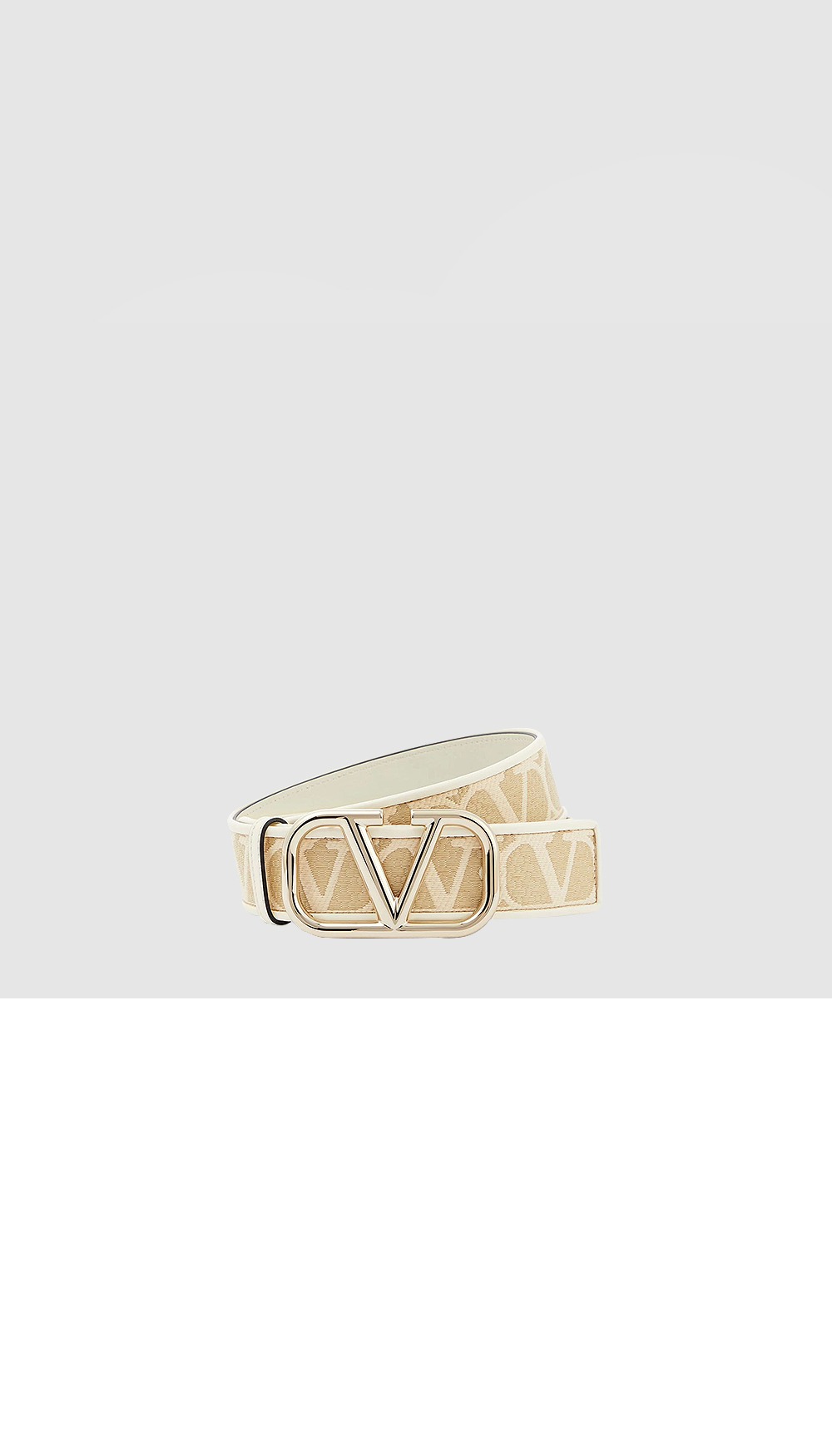 발렌티노 양면 소가죽 벨트